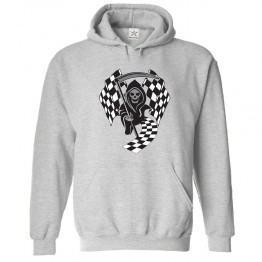 Racing Grim Repear Unisex Classic Kids and Adults Pullover Hoodie									 									 																	 									 									